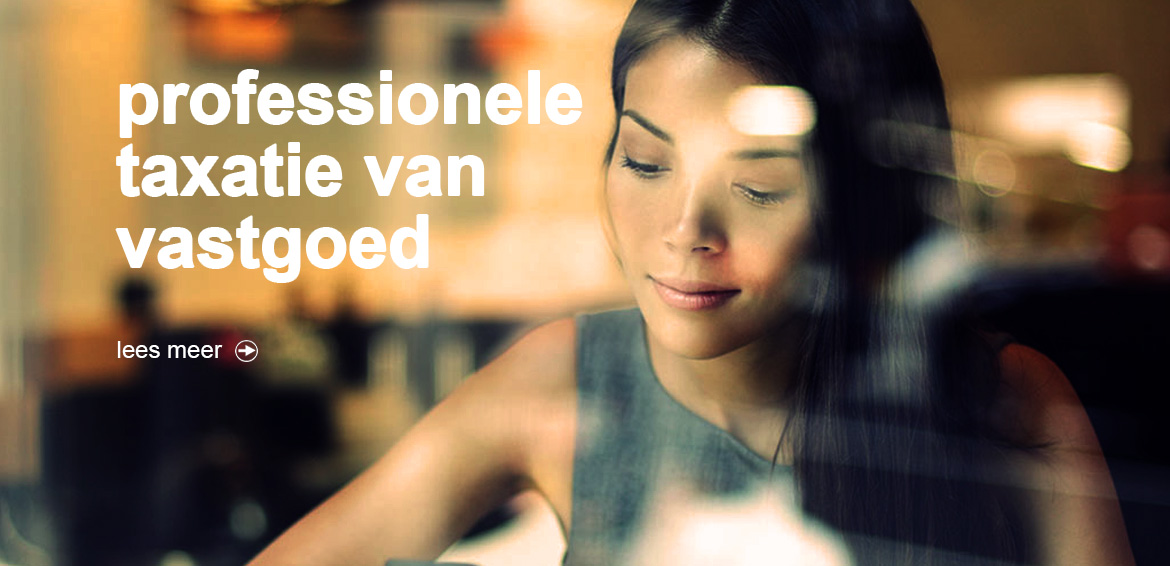 professionele taxatie van vastgoed